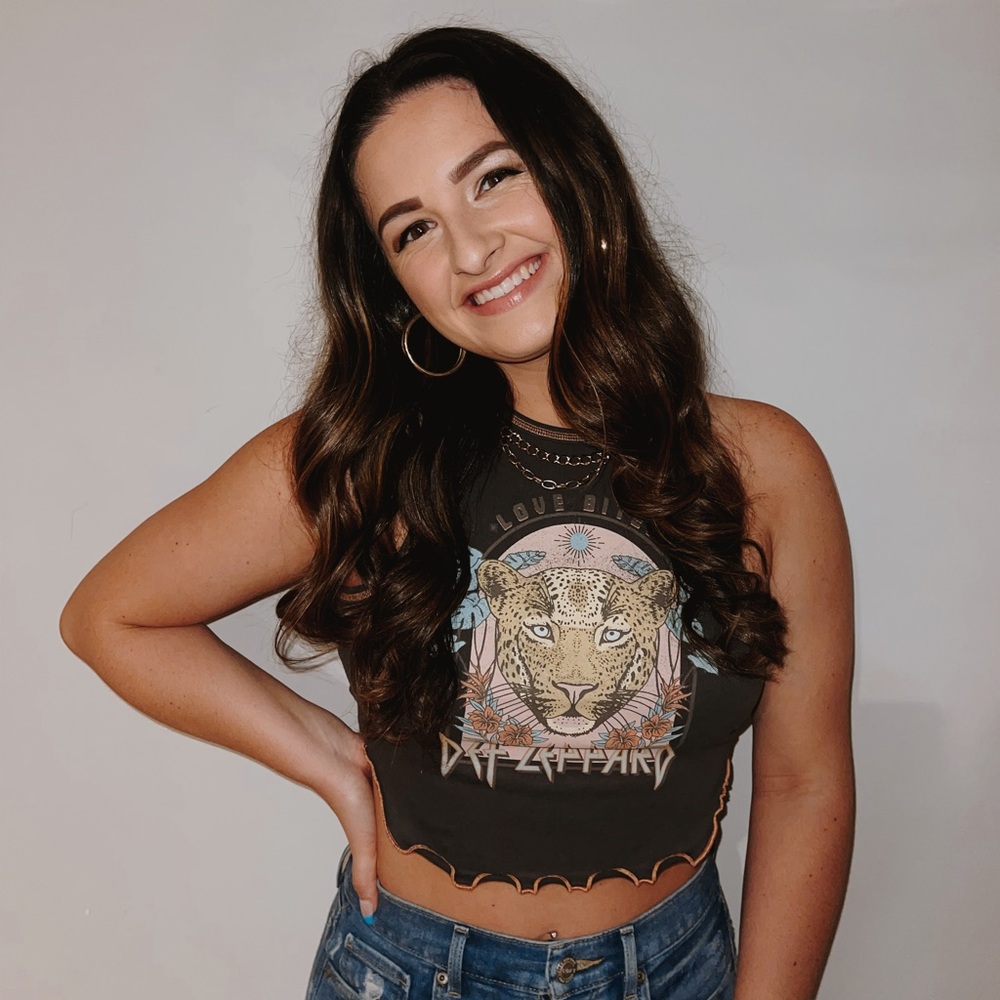 Def Leppard graphic tank